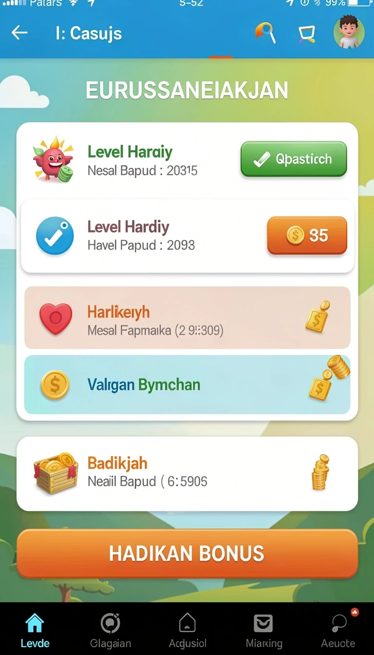 Tampilan utama aplikasi Download jktgame APK untuk Android yang intuitif dan efisien.