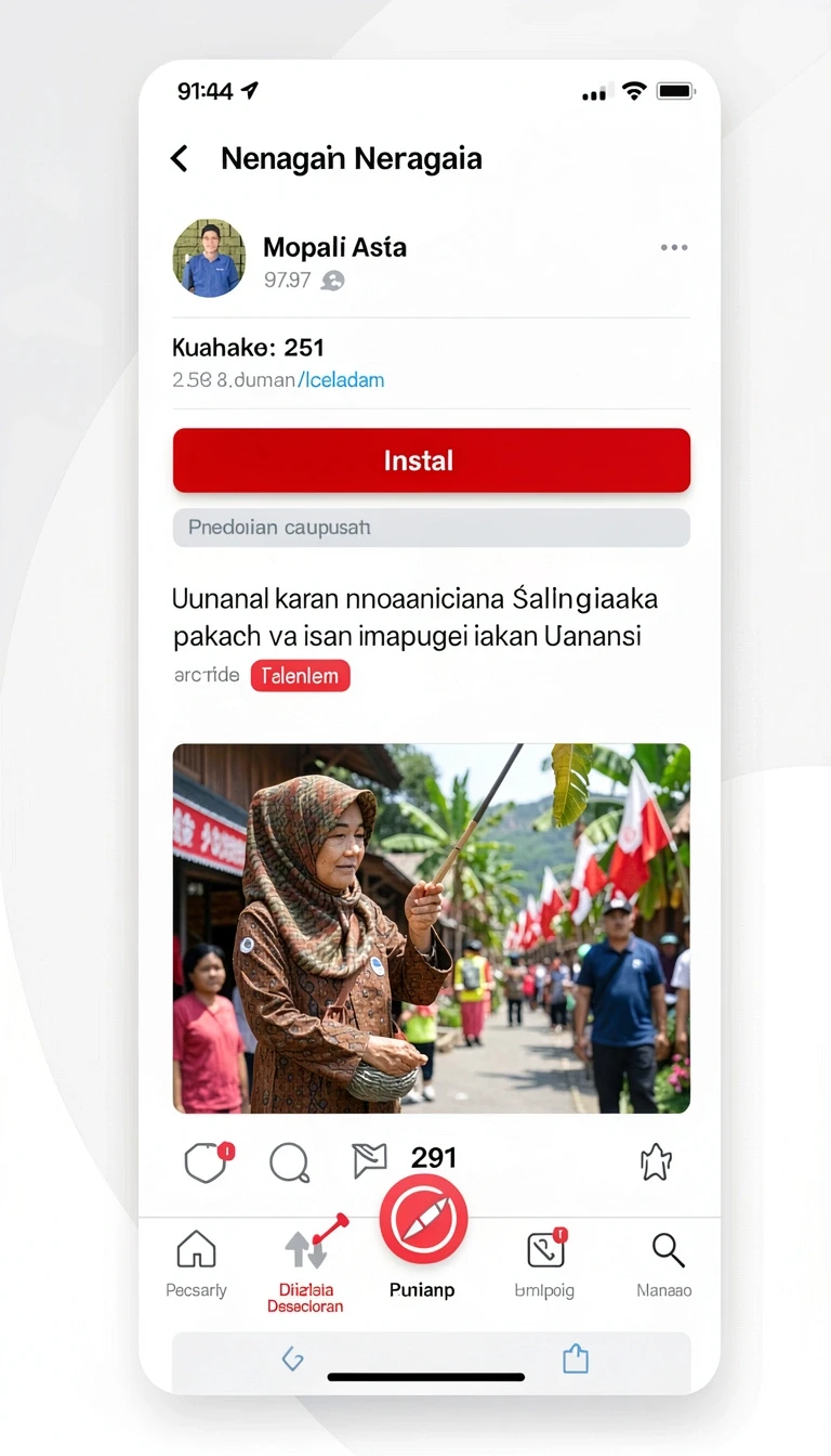 Tampilan utama aplikasi Review Aplikasi bondan69 yang intuitif dan efisien.