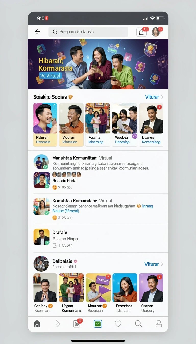 Tampilan utama aplikasi Review Aplikasi bahagia777 yang intuitif dan efisien.