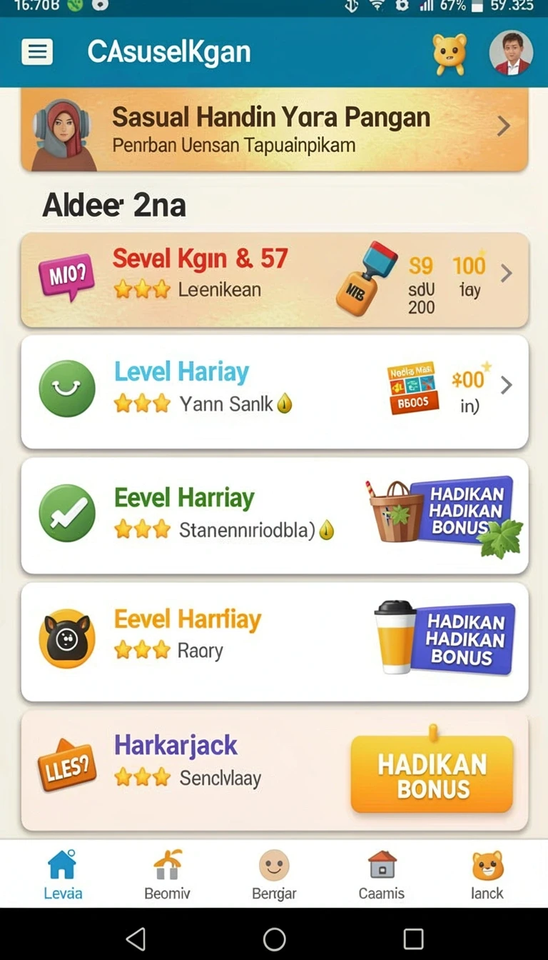 Tampilan utama aplikasi Review Aplikasi sjo777 yang intuitif dan efisien.