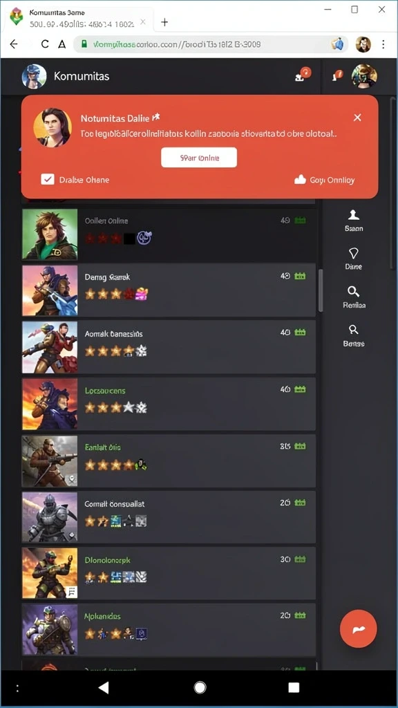 Tampilan utama aplikasi Review Aplikasi bbfstoto yang intuitif dan efisien.
